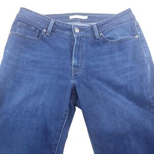 Levis 529 Curvy Bootcut Jeans Womens 14 Blue Mid Rise Stretch Denim 32x30